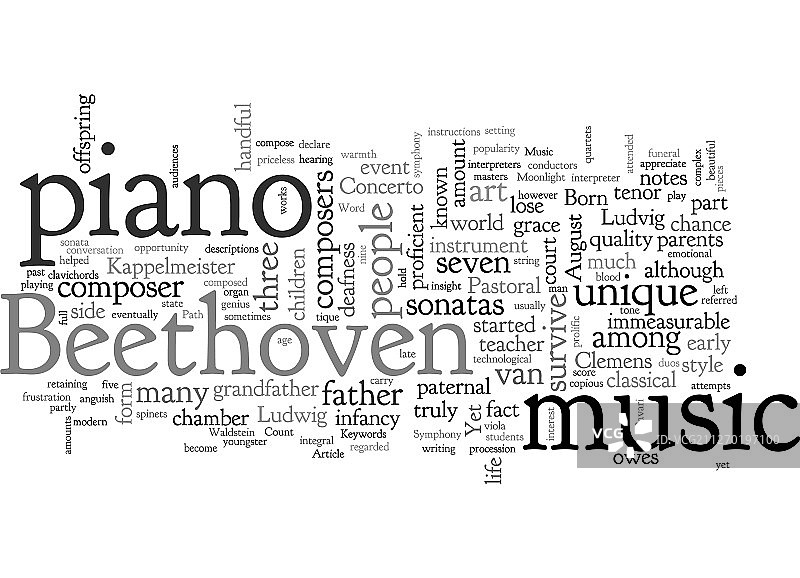 贝多芬图片素材