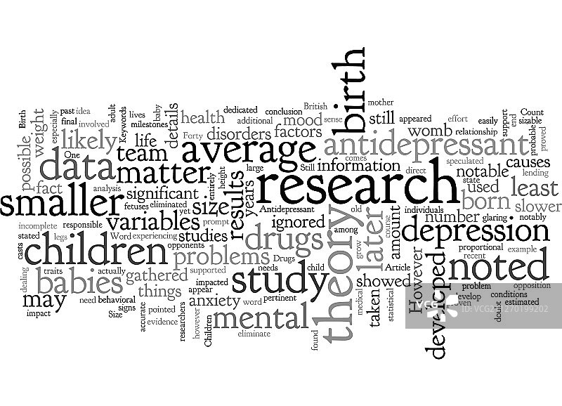 出生尺寸可能与…有关图片素材