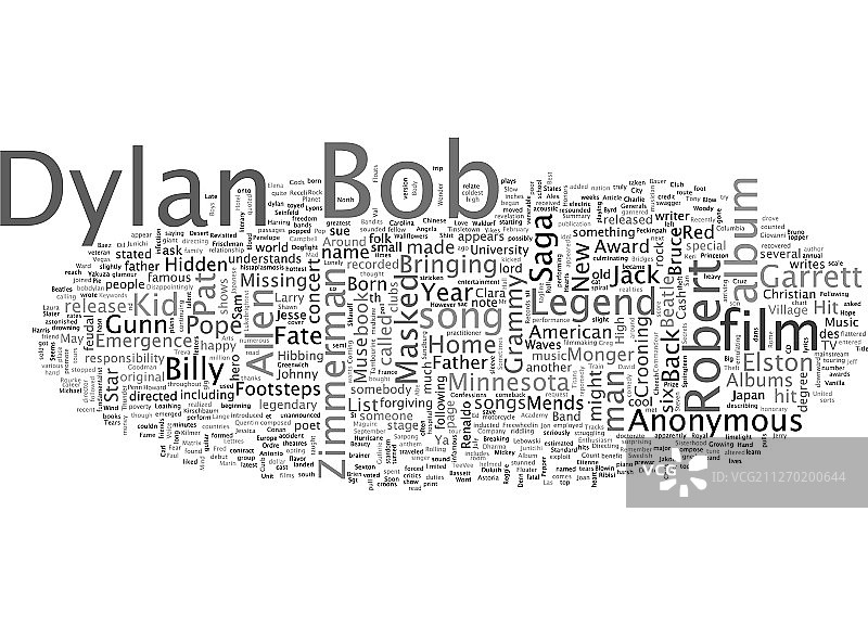 鲍勃·迪伦图片素材