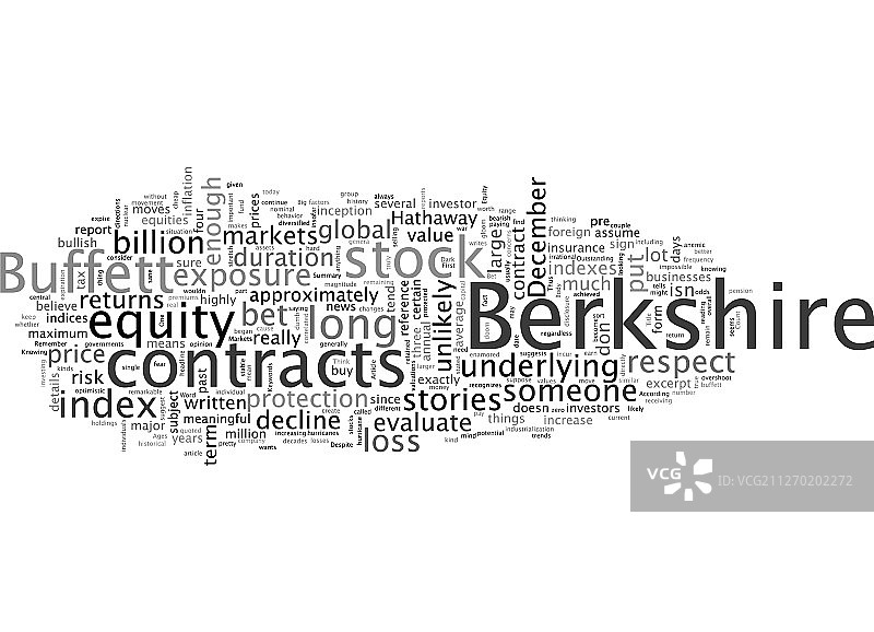 巴菲特的豪赌图片素材