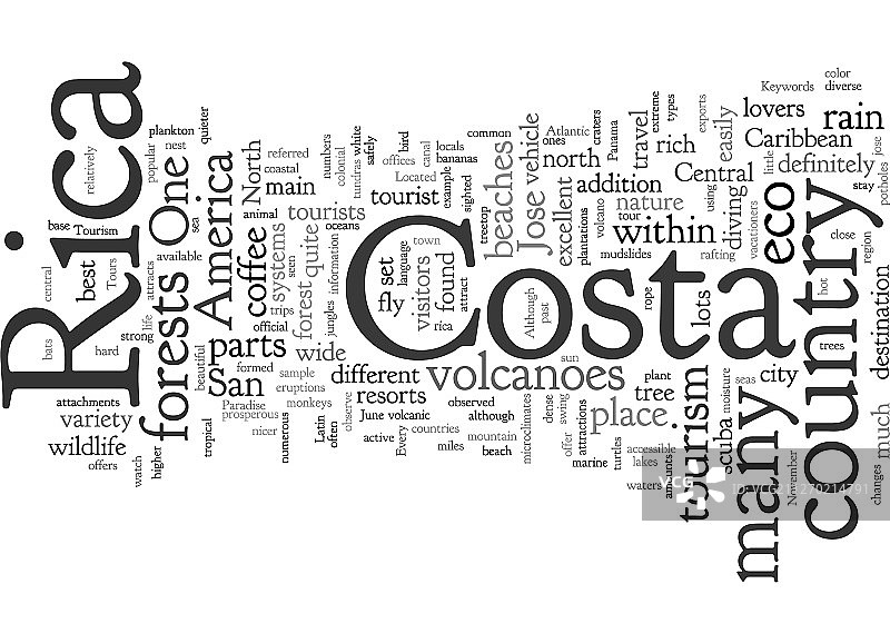 哥斯达黎加：生态旅游的天堂图片素材