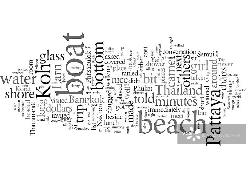 格兰岛一日游图片素材