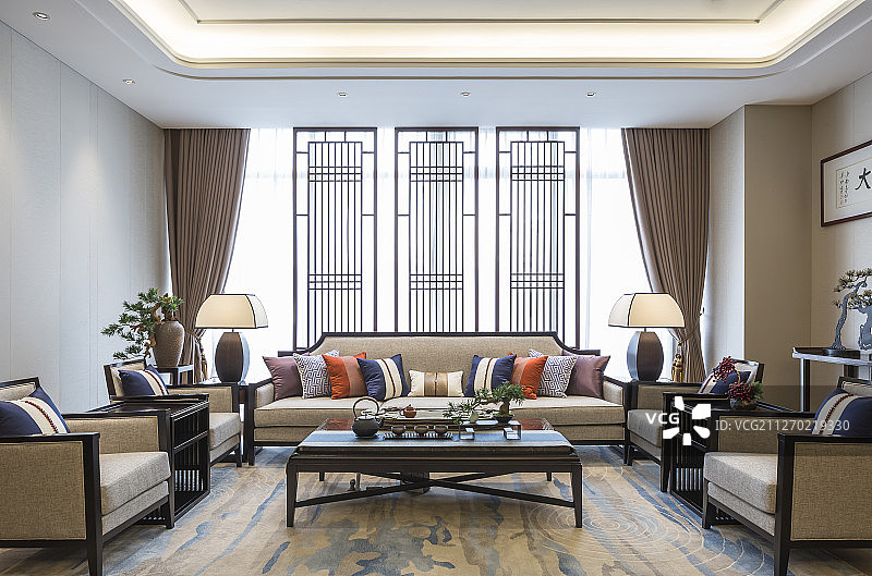 修身养性喝茶休息室图片素材