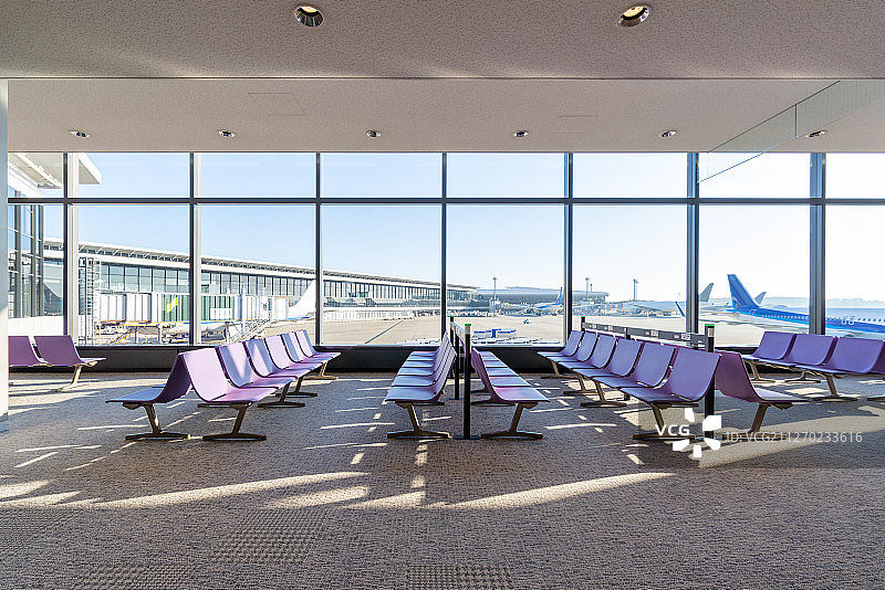 成田机场的候机厅图片素材