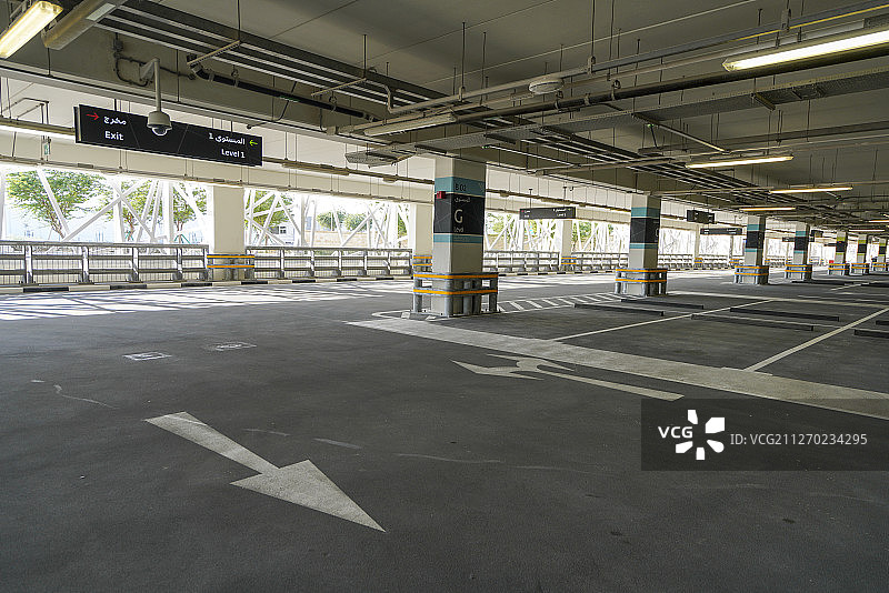 卡塔尔多哈停车楼图片素材