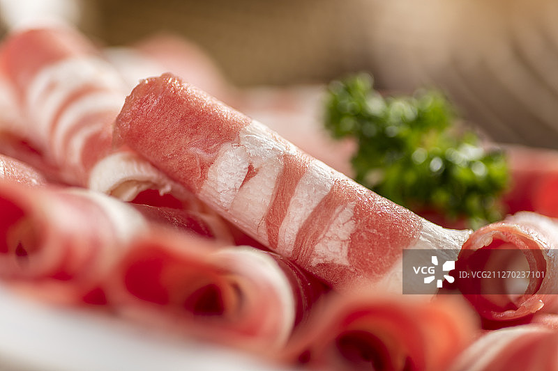 肥牛肉卷图片素材