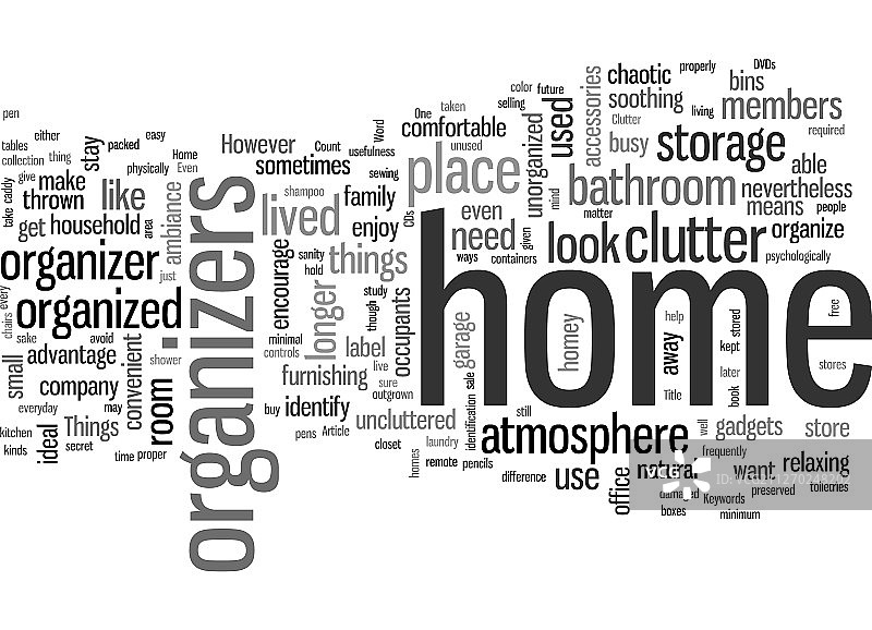 如何整理你的家居杂物图片素材