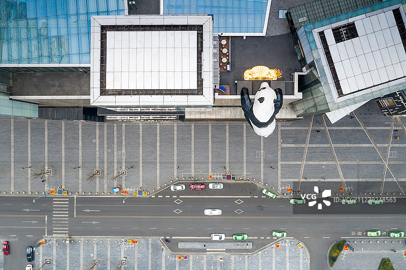 武汉成都空城春熙路图片素材