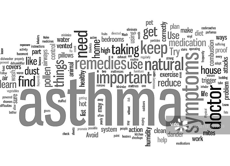 如何与哮喘共处图片素材