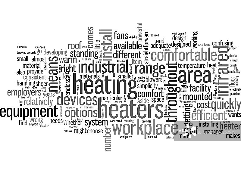 红外线加热器图片素材