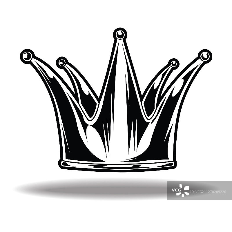 黑白国王王后皇冠3图片素材