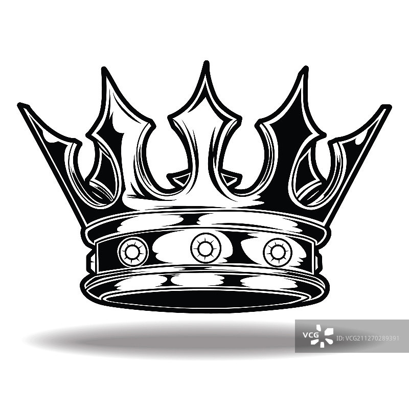 黑白国王王后皇冠6图片素材