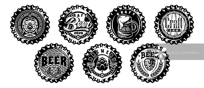 金属瓶盖单色素材图片素材