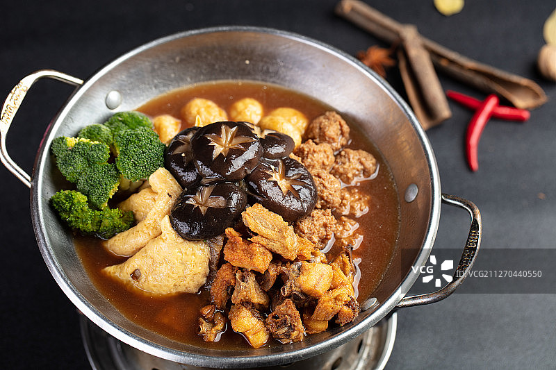 滋补一品锅图片素材