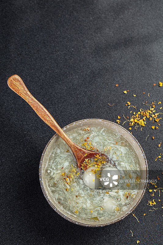 桂花酒酿小圆子图片素材