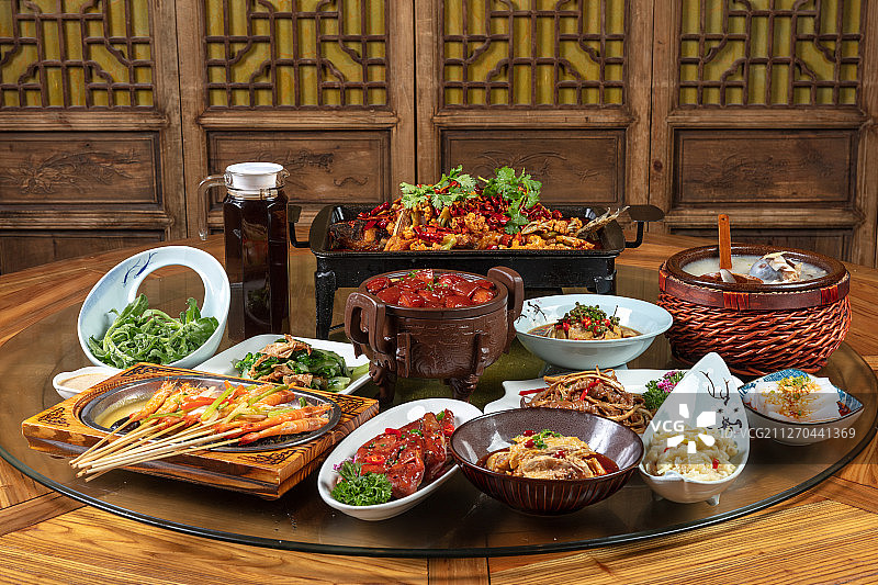 餐桌套餐图片素材