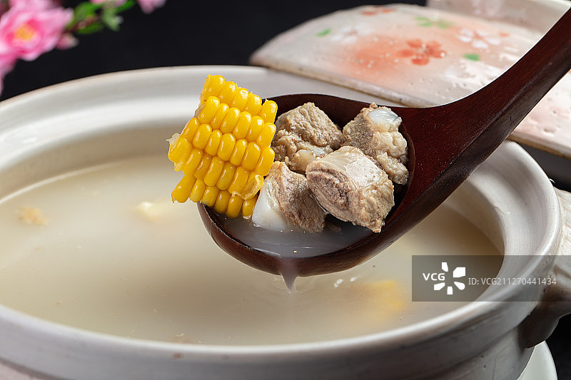 玉米排骨汤图片素材