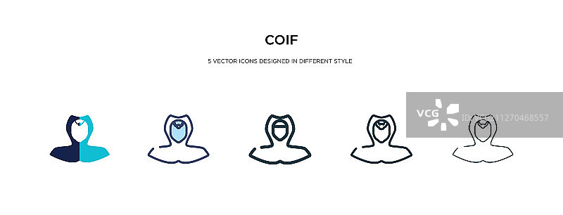 双色发网图标图片素材