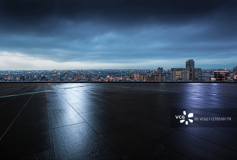 城市停车场图片素材