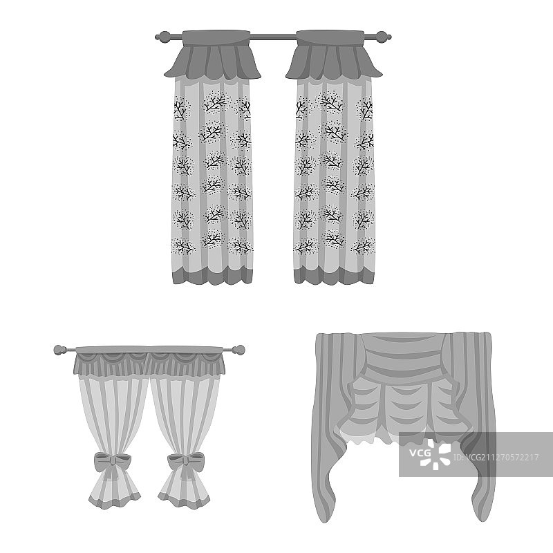 室内装饰线条图标设计合集图片素材