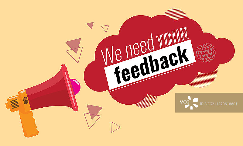 我们需要您的反馈客户调查图片素材