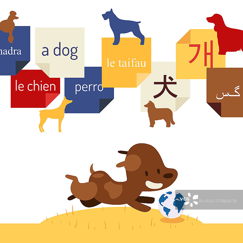 儿童语言学习书籍图片素材