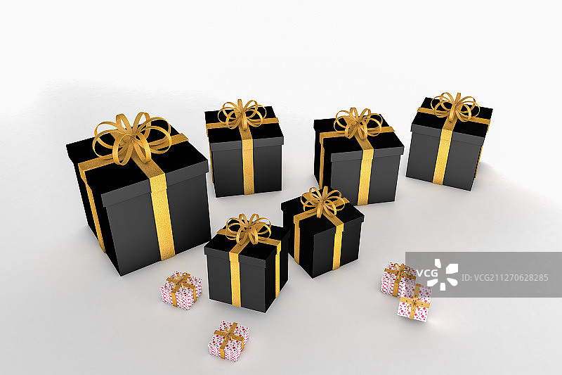 3d渲染礼品盒图片素材