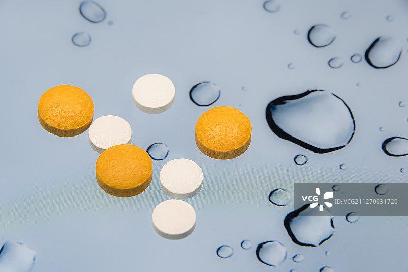 各种药物的特写图片素材