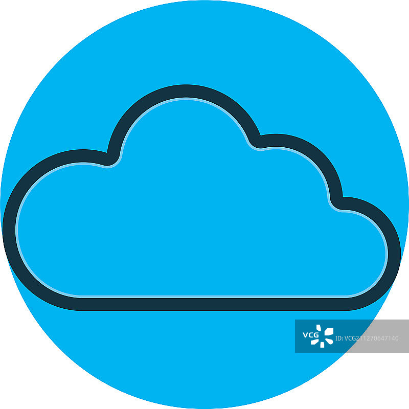 云朵Logo图标设计图片素材