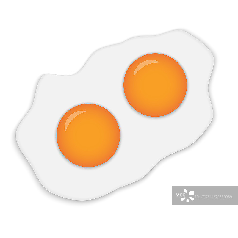逼真的煎蛋素材图片素材