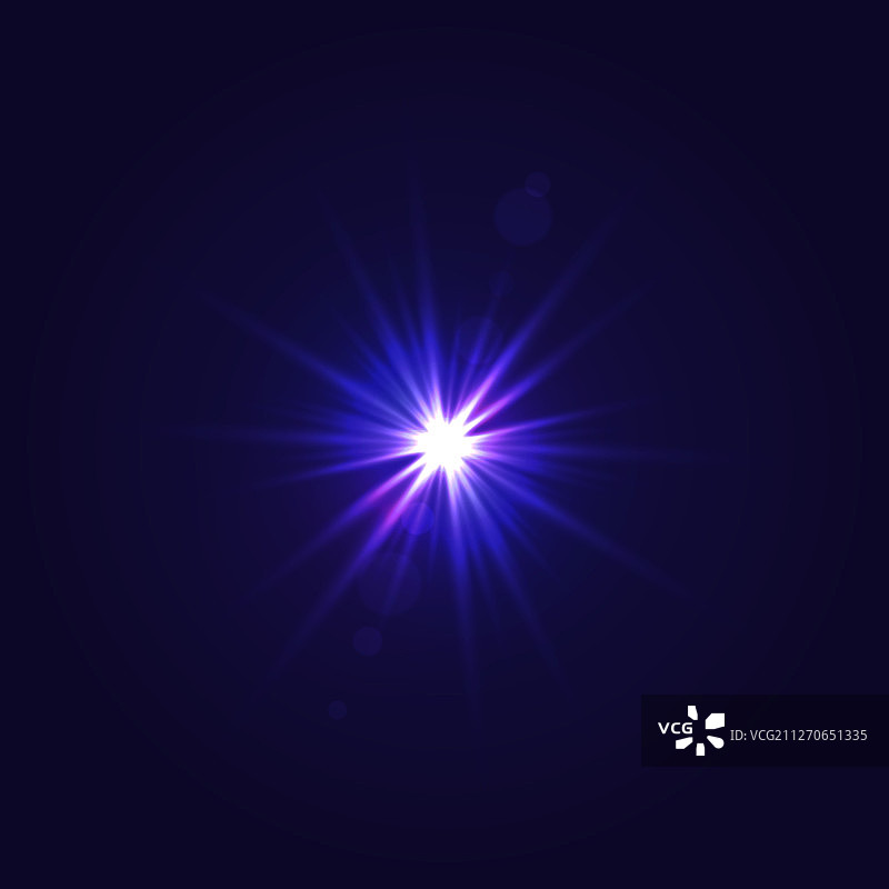 带镜头光晕效果的阳光图片素材