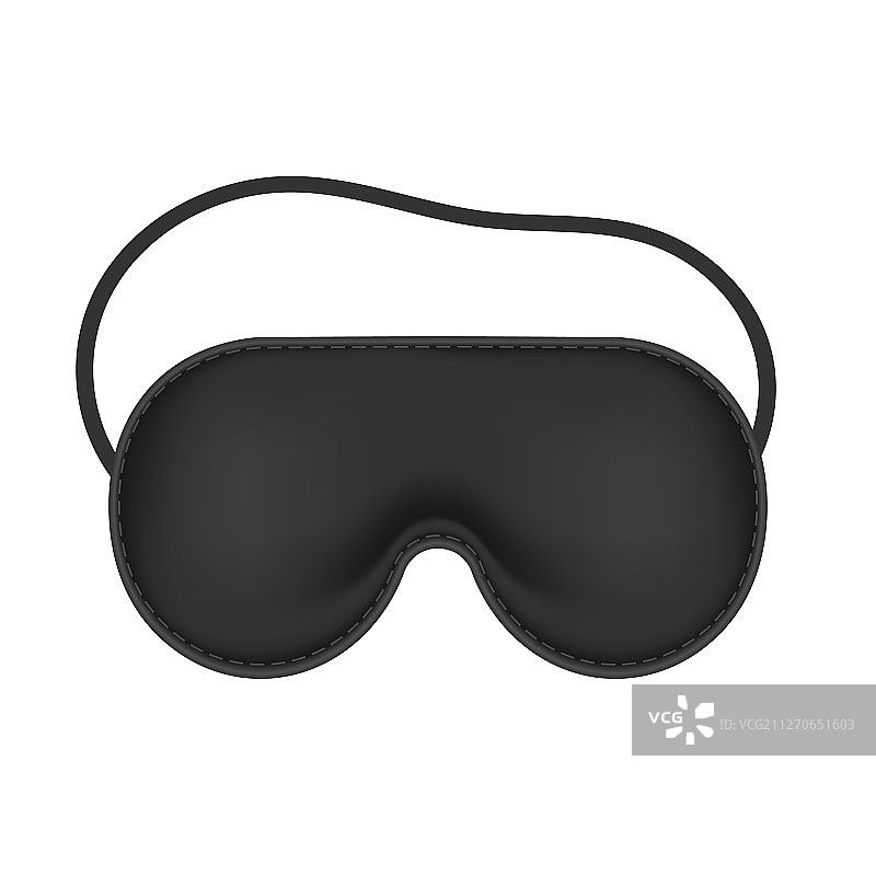 逼真眼罩睡眠面具图片素材