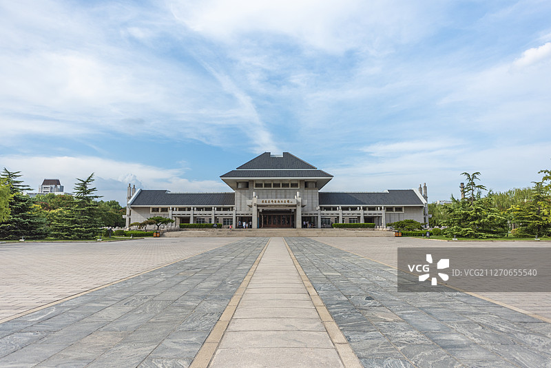 中国天津市周恩来邓颖超纪念馆图片素材