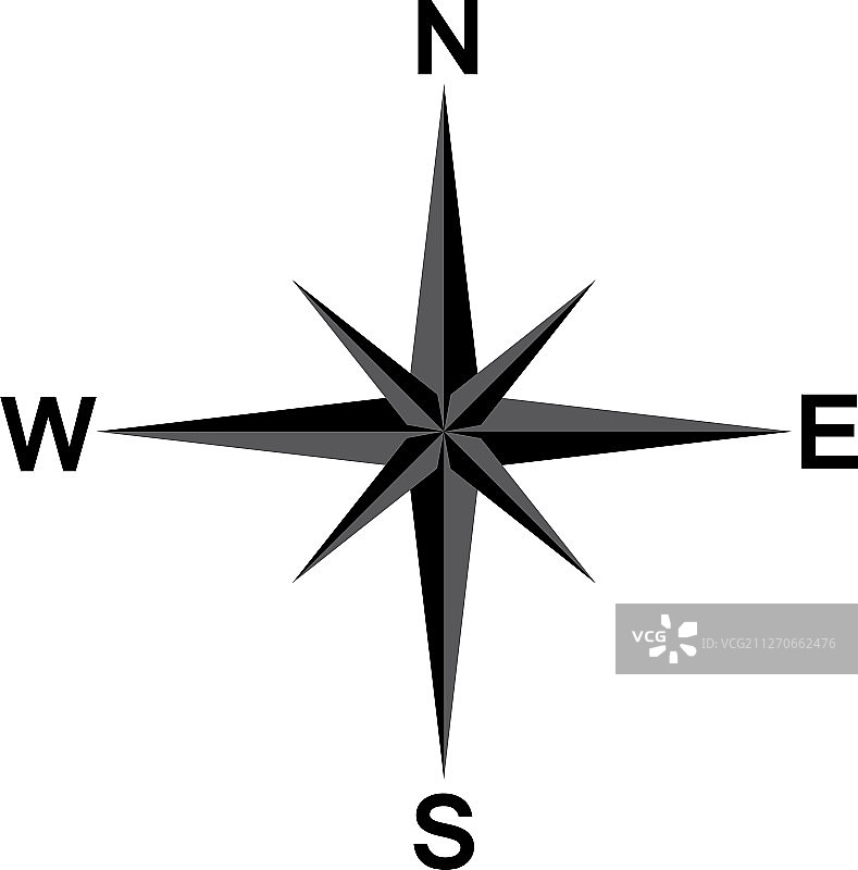 指南针图标模板图片素材