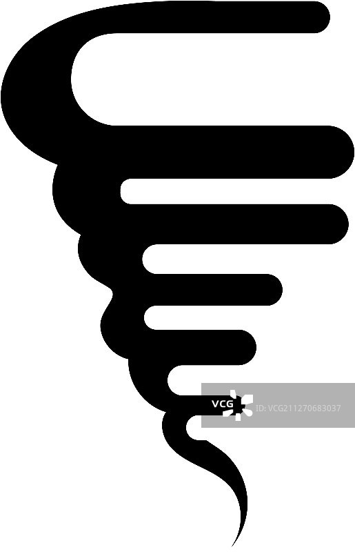 龙卷风的象征图片素材
