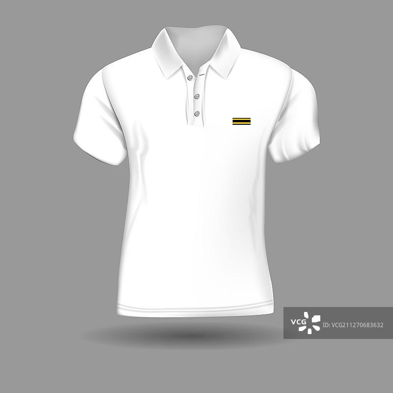 高细节逼真Polo T恤图片素材