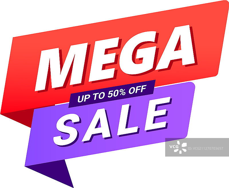 带速度感的促销banner设计模板图片素材