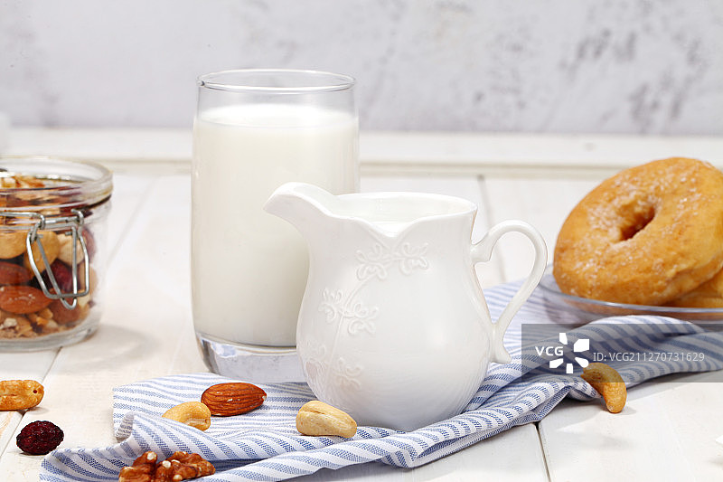 早餐牛奶图片素材
