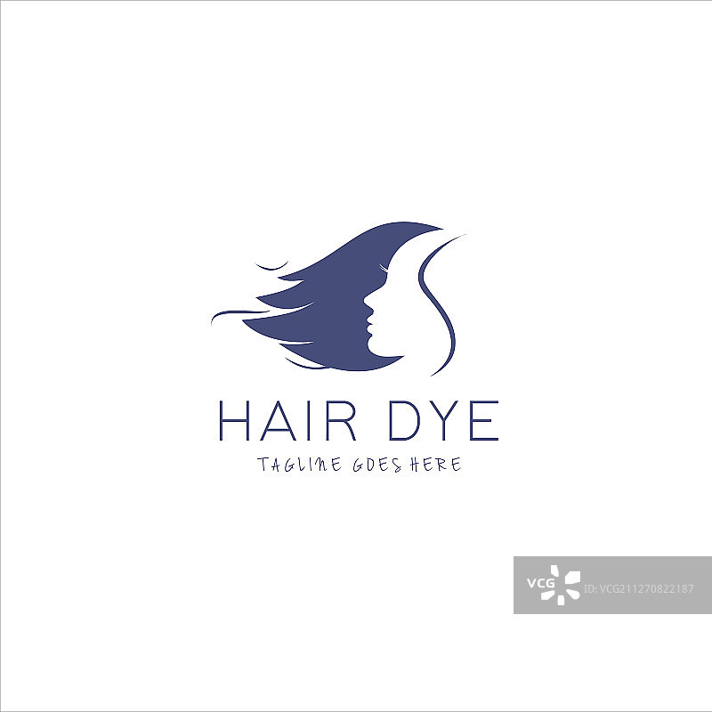 染发剂标志图片素材