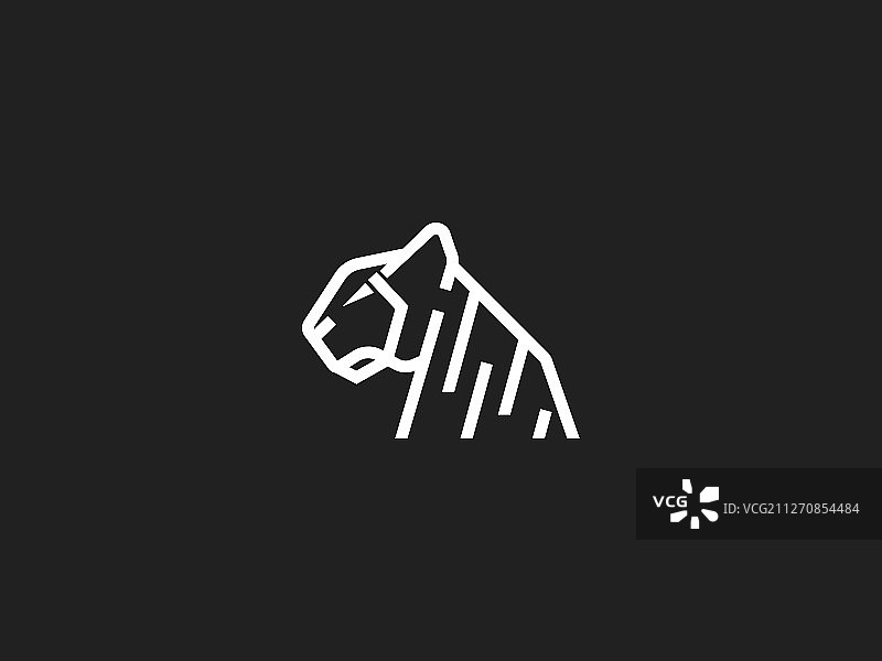 十二生肖图形-虎图片素材