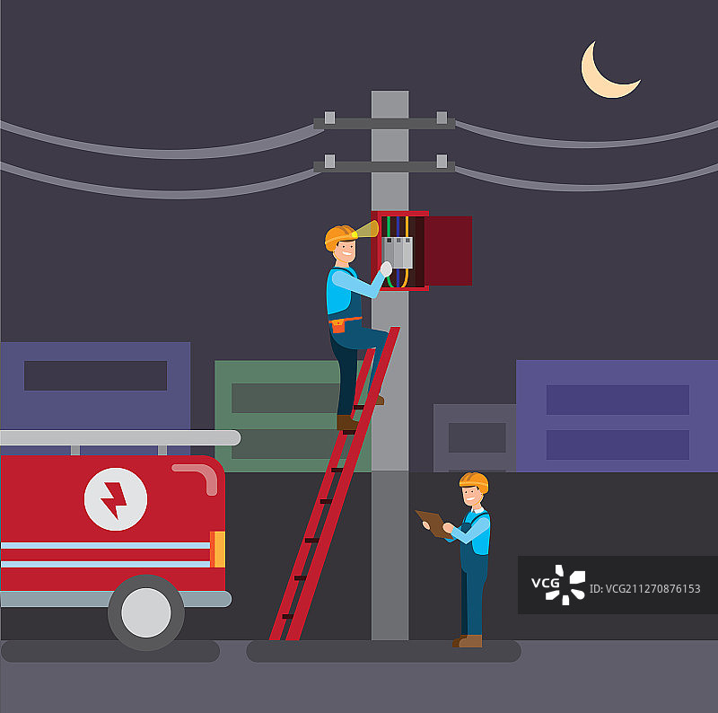 电工修理电气面板图片素材