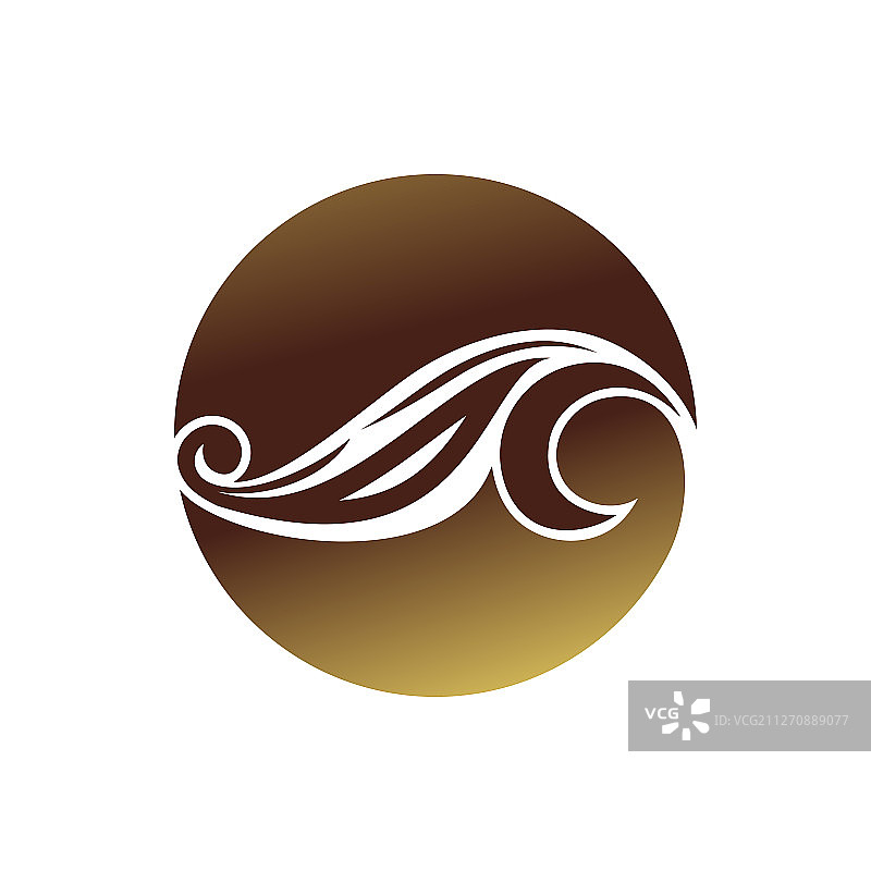 花卉新艺术圆形符号设计图片素材