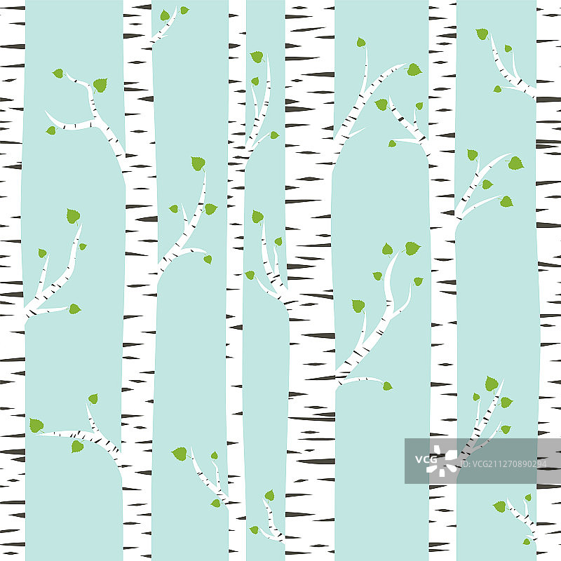 桦木无缝背景图片素材