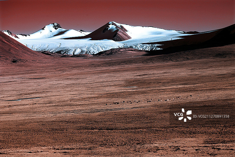 唐古拉山口自然风光图片素材