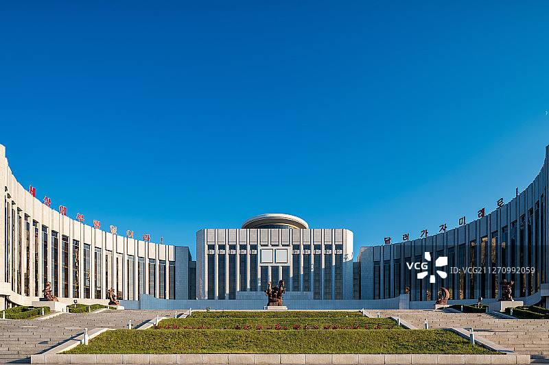 朝鲜万寿台少年宫户外风光图片素材