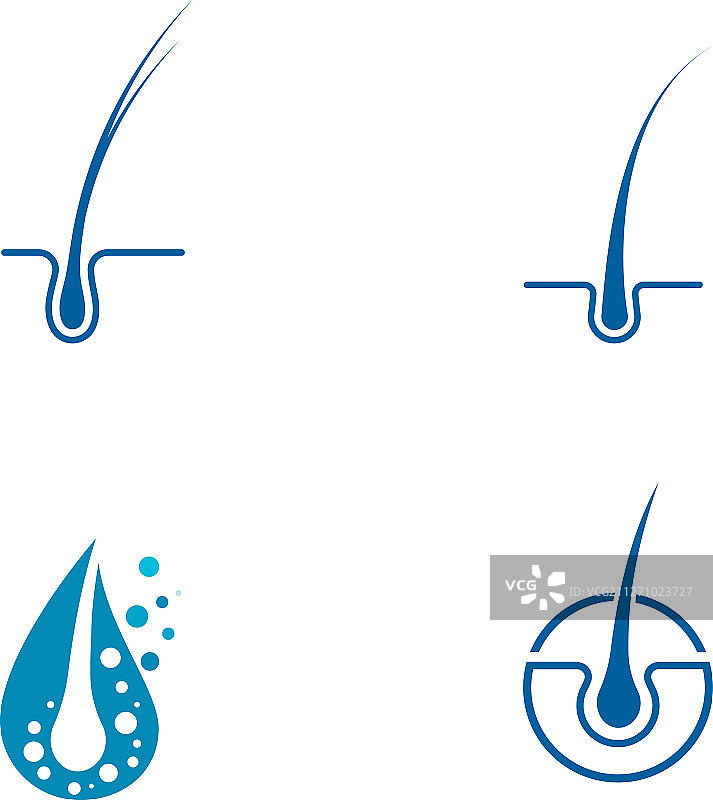 头发护理图标图片素材