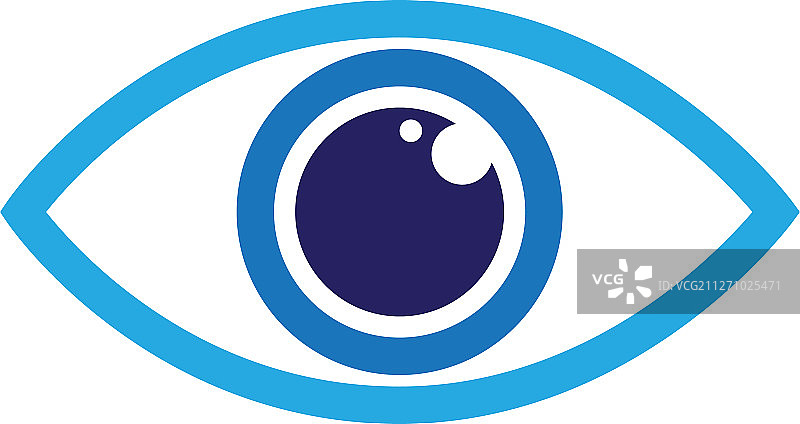 眼部护理标志设计图片素材