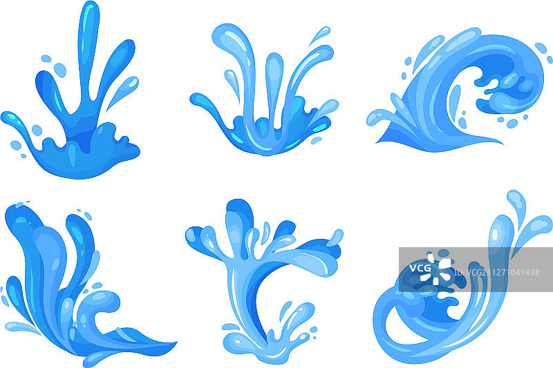 水花飞溅效果合集图片素材