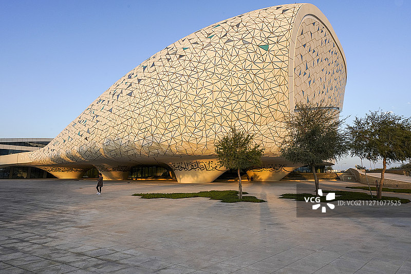 卡塔尔多哈教育城清真寺图片素材