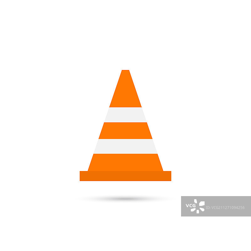 建筑交通锥图片素材